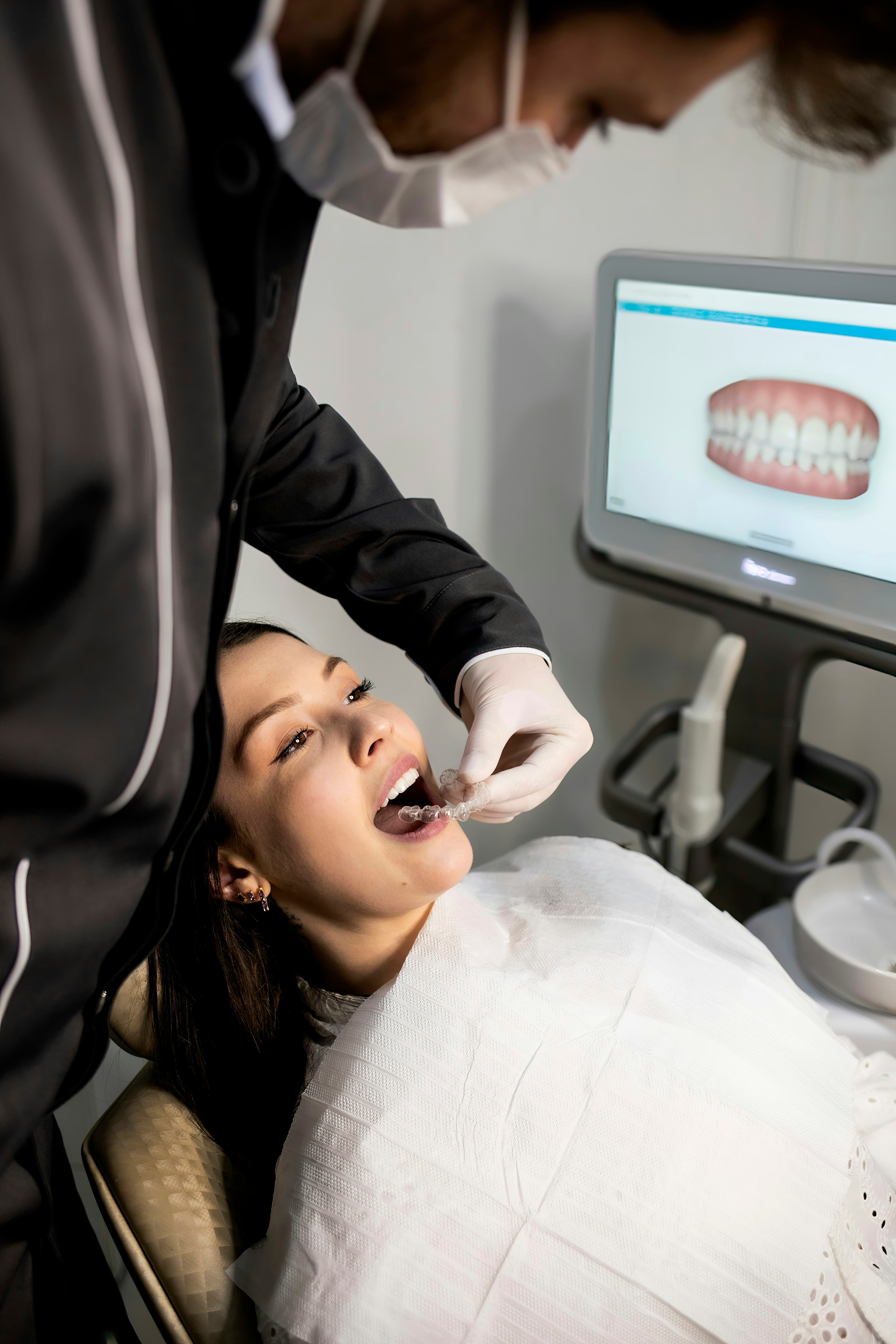 Quét răng kỹ thuật số cho bệnh nhân